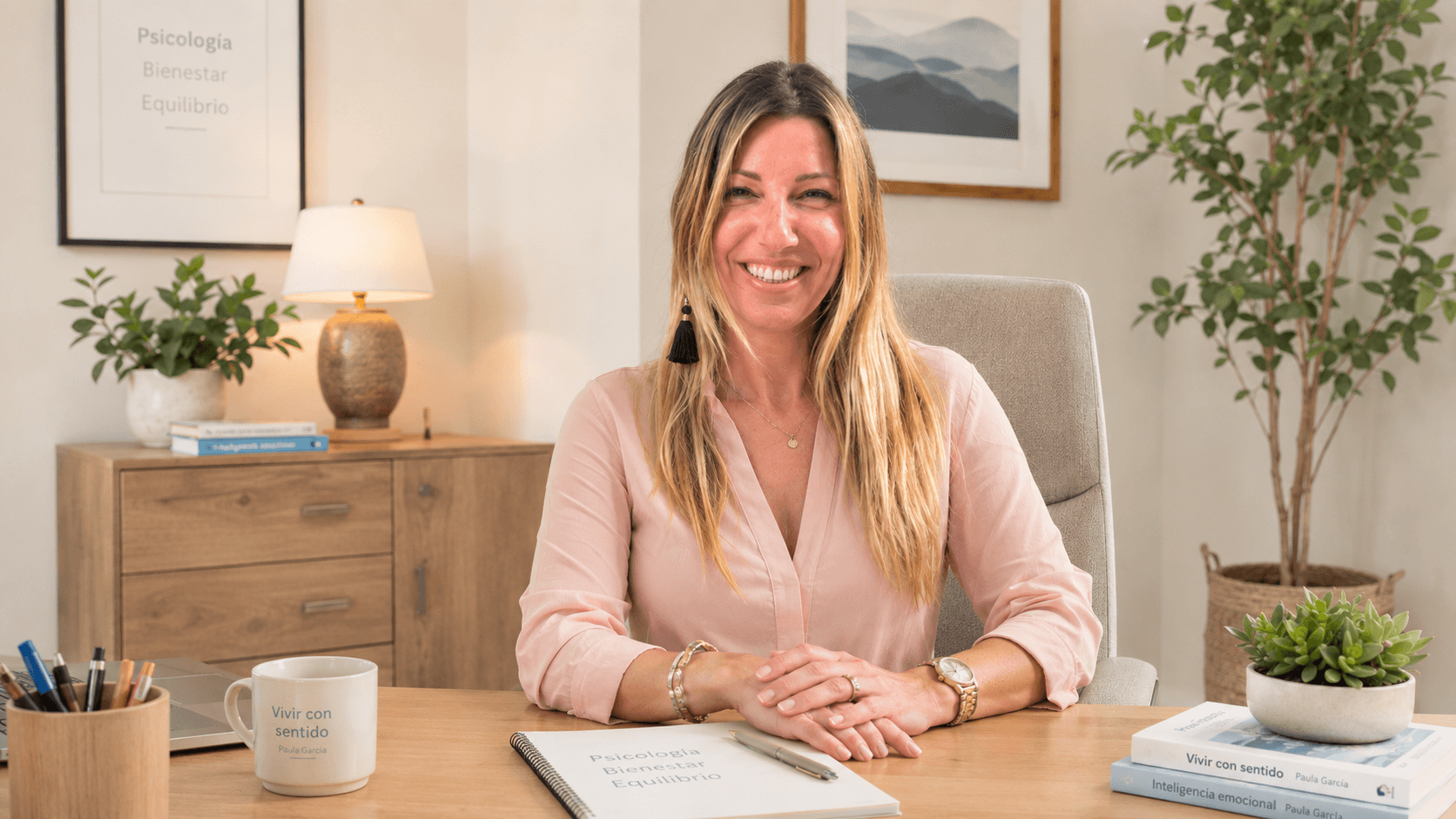 Laptop on a quiet desk — secure online therapy sessions from your own space.